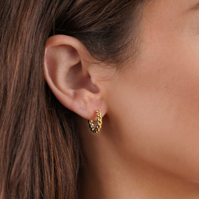 Pendientes Luna Twist