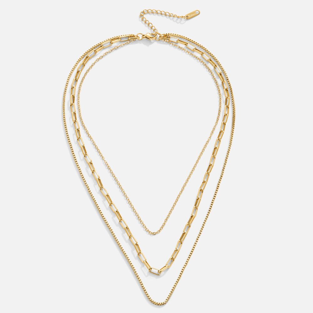 Collar de Cadena de Múltiples Capas