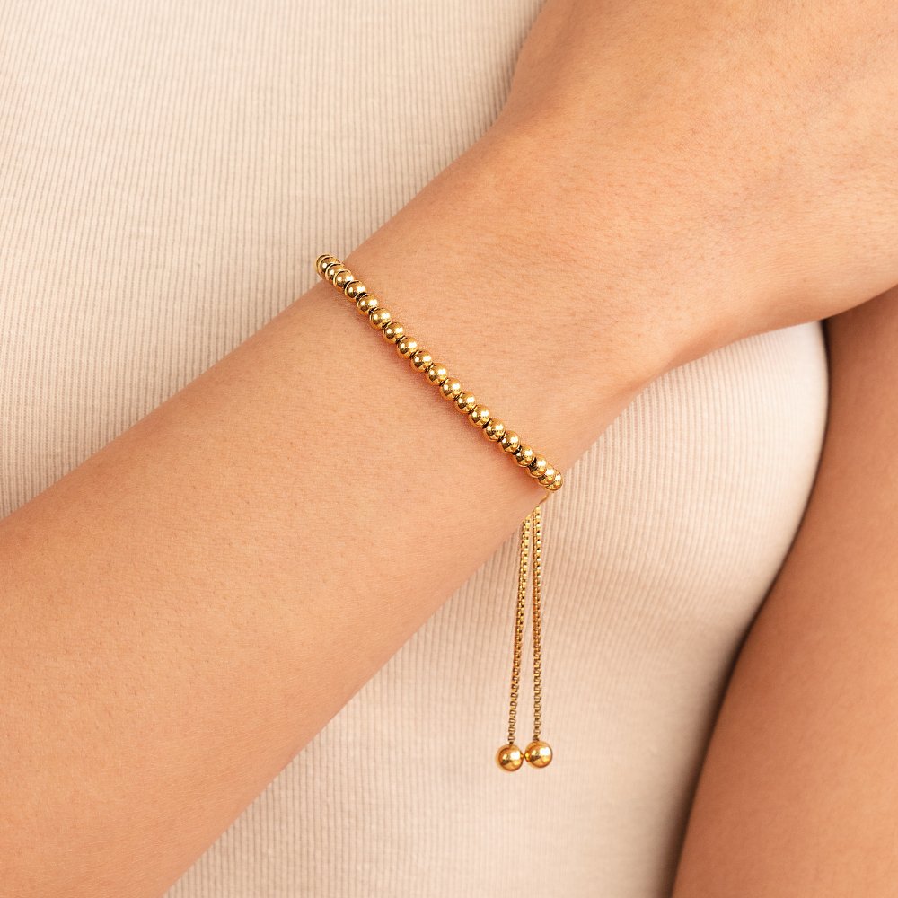 Pulsera de Oro con Perlas Nila