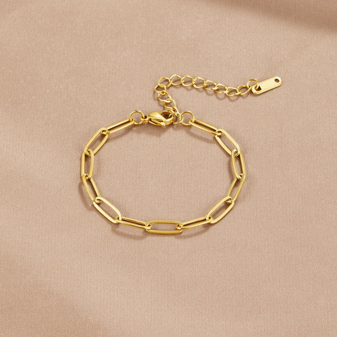 Pulsera de Clip Dorada