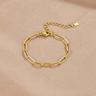 Pulsera de Clip Dorada