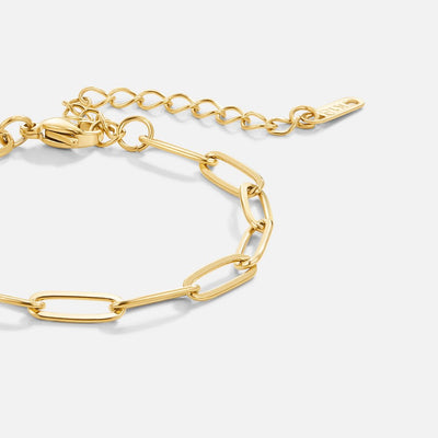 Pulsera de Clip Dorada