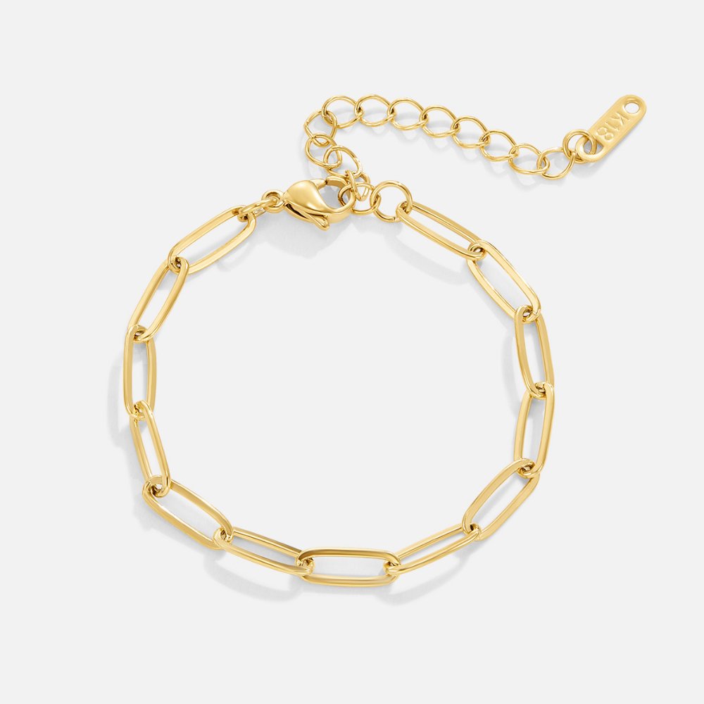 Pulsera de Clip Dorada