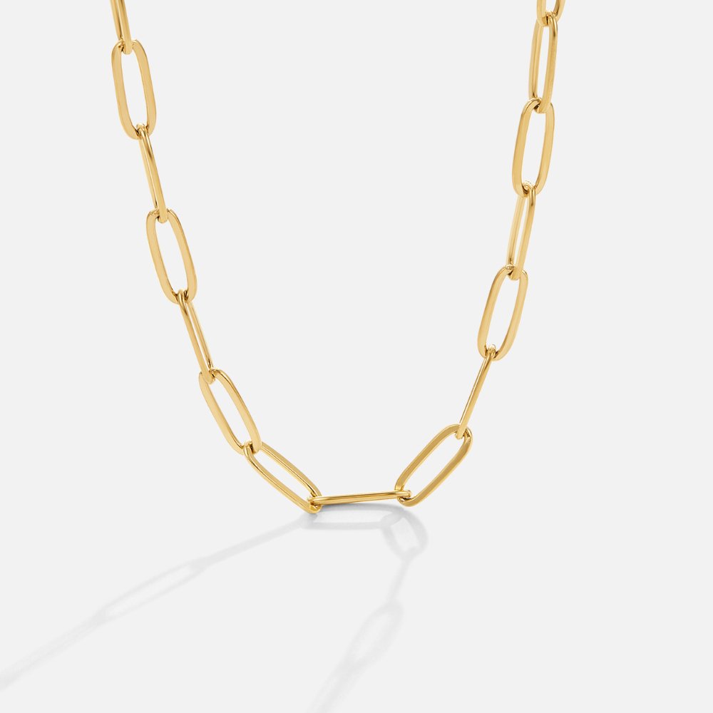 Collar de Clips Dorado