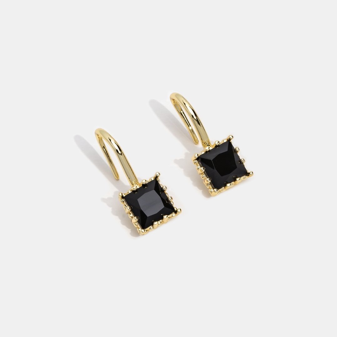Aretes Colgantes de Cristal Maravilloso