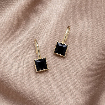 Aretes Colgantes de Cristal Maravilloso