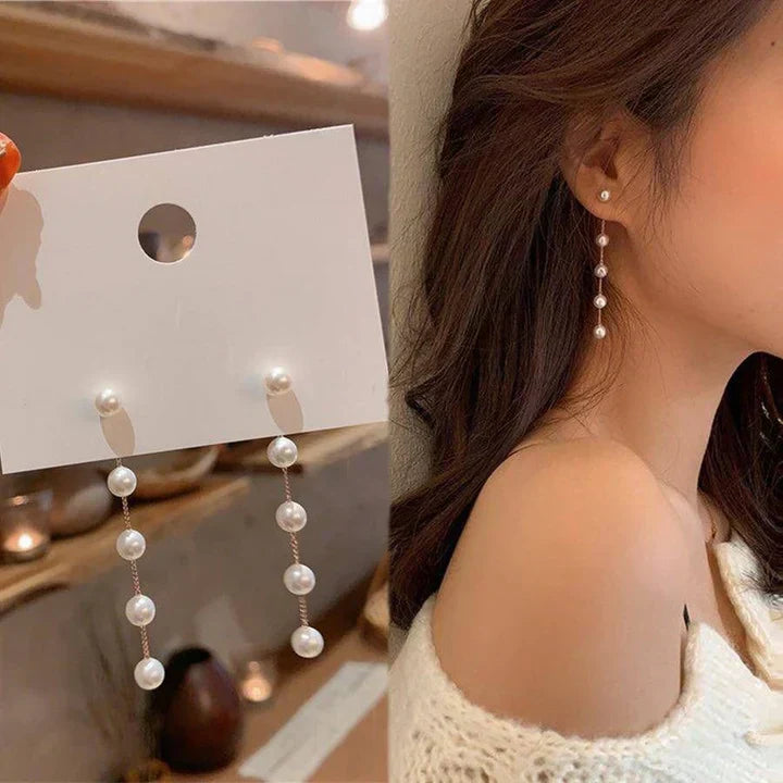 Pendientes Silvia Luminara | Oro Blanco