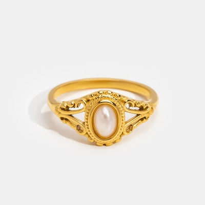 Basilia - Anillo de Perlas Vintage